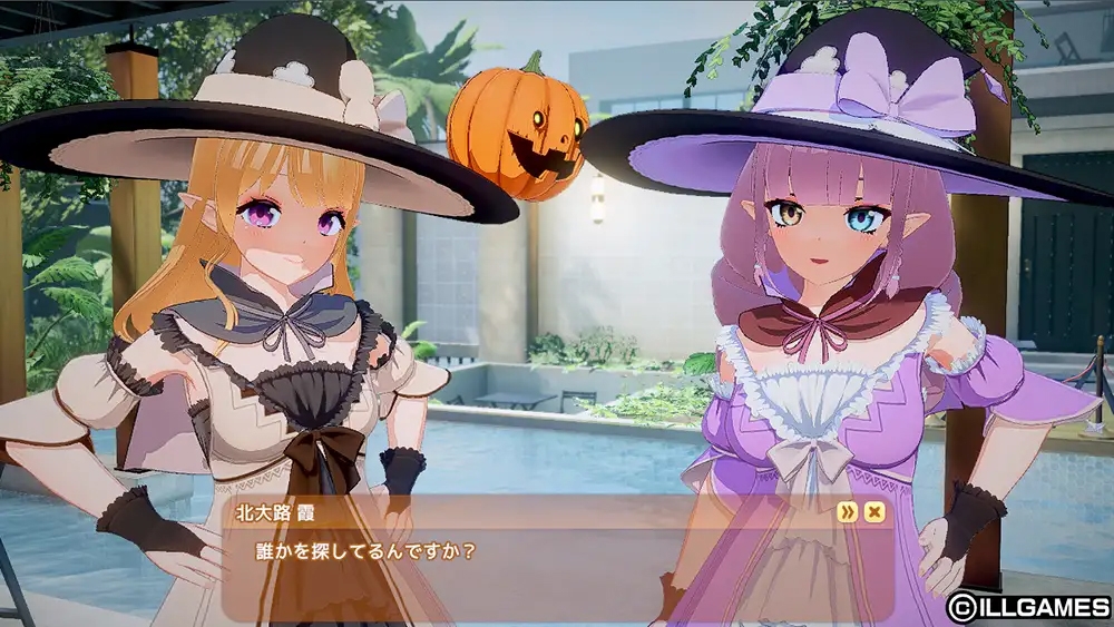 ハロウィンウィッチセットの衣装